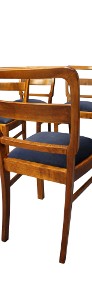 Komplet - dwa fotele i cztery krzesła / art - deco / po renowacji-4