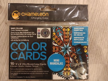   Kolorowanka Chameleon Color Cards - Mini Mandalas -1