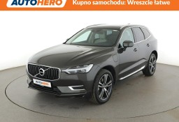 Volvo XC60 II PHEV jasne skóry 4x4 full LED panorama kamera i czujniki parkowania