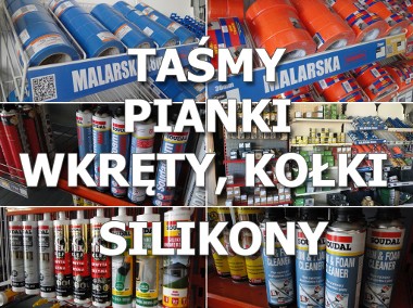 Wkręty Gwoździe Kołki Kotwy Pianki Silikony Taśmy Konin - LTAKTAK PL-1