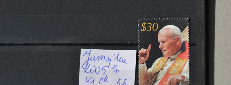 Papież jan Paweł II Jamajka/Jamaica ** Wg Ks Chrostowskiego poz  55-1
