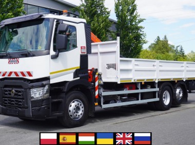  C380 P6X2 E6 /160 tys. km! /HDS Palfinger PK 19.001 SLD5 /18 EPAL 257876-1