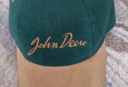 Nowa czapka z daszkiem oryginał John Deere zielona