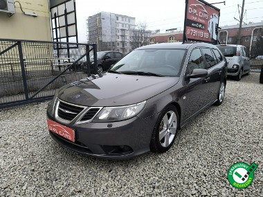 Saab 9-3 II 2.0 T|150 KM|Czujniki parkowania|Tempomat|Grzane fotele|Hak-1