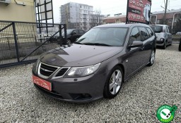 Saab 9-3 II 2.0 T|150 KM|Czujniki parkowania|Tempomat|Grzane fotele|Hak