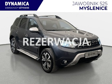Dacia Duster I 1.0TCe LPG 91KM M6 2022 r., salon PL, serwisowana, kompl. opon, ekra-1