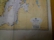 mapy morskie NIEMIECKA Die Ostsee ed1964 BAŁTYK stan bd UNIKAT