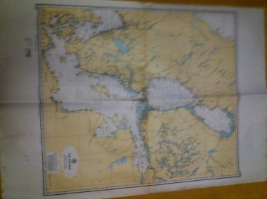 mapy morskie NIEMIECKA Die Ostsee ed1964 BAŁTYK stan bd UNIKAT-2
