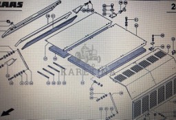 Pokrywa Claas Mega 370-340 Nr 3 na rys katalogowym Nr katalogowy 000 542 002 0
