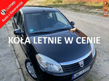 Dacia Sandero I Nowe sprzęgło, benzyna, dodatkowe koła,klimatyzacja, el. szyby, isof-1