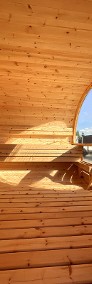 Sauna ogrodowa Balia mobilna  Sauna na przyczepie z przedsionkiem-4