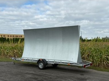 Przyczepka reklamowa 5x2,48 m  – pod billboard, baner, reklamę naklejaną-1