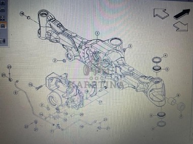 Carraro 25.55s części-1