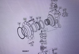 John Deere R85644/R115234/Piasta/John Deere 4555/4755/4955 Nr części R85644/R115234