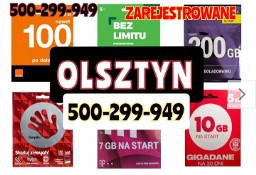 OLSZTYN KARTY SIM / ZAREJESTROWANE KARTY / CZESKIE ANONIMOWE KARTY/ REJESTRACJA