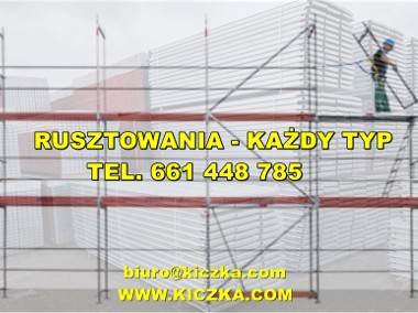 TANIE RUSZTOWANIA Elewacyjne Fasadowe - RUSZTOWANIE 554m2 - Hurtownia Rusztowań-1