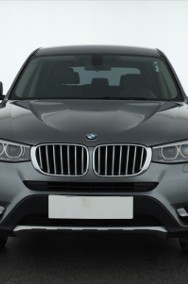 BMW X3 II (F25) , Salon Polska, Serwis ASO, 190 KM, Automat, VAT 23%, Skóra,-2