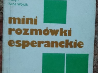 mini Rozmówki Esperanckie - Andrzej Pettyn, Alina Wójcik 1987-1