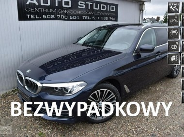 BMW SERIA 5 Modelowo-2018/x-Drive/Skóra+Pamęć/Panorama/Asystent-Pasa/Akt.-Tempom-1