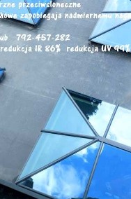 Folie przeciwsłoneczne na okna dachowe Velux, Fakro, świetliki dachowe..Warszawa-2