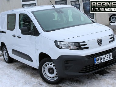 Peugeot Partner III Długi FV23% Nawigacja Virtual Parktronic Tempomat Gwarancja-1