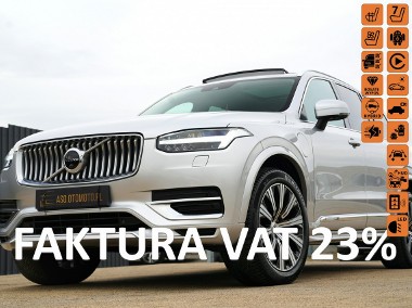 Volvo XC90 V RECHARGE panorama FUL LED 7-os BOWERS nawi KAMERY pneumat JEDYNY w P-1