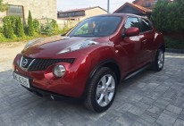 Nissan Juke 1.6 Benz 117KM Serwis Klimatronik Alu R17"100% Oryginał Zarejestrowan