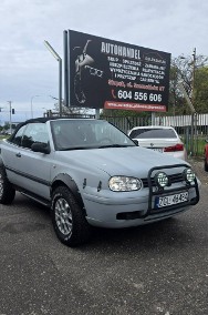 Volkswagen Golf IV Golf Cabrio 2.0 Benzyna 115 KM, OFF Road, El. Szyby i Lusterka, LIFT,-2
