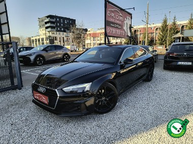 Audi A5 IV SalonPL|S-line int|skóra|ALU 18"|1.użytkownik|serwisy ASO|bezwypadko-1