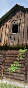 Dom drewniany w lesie, leśniczówka, działka budowlana w lesie -4
