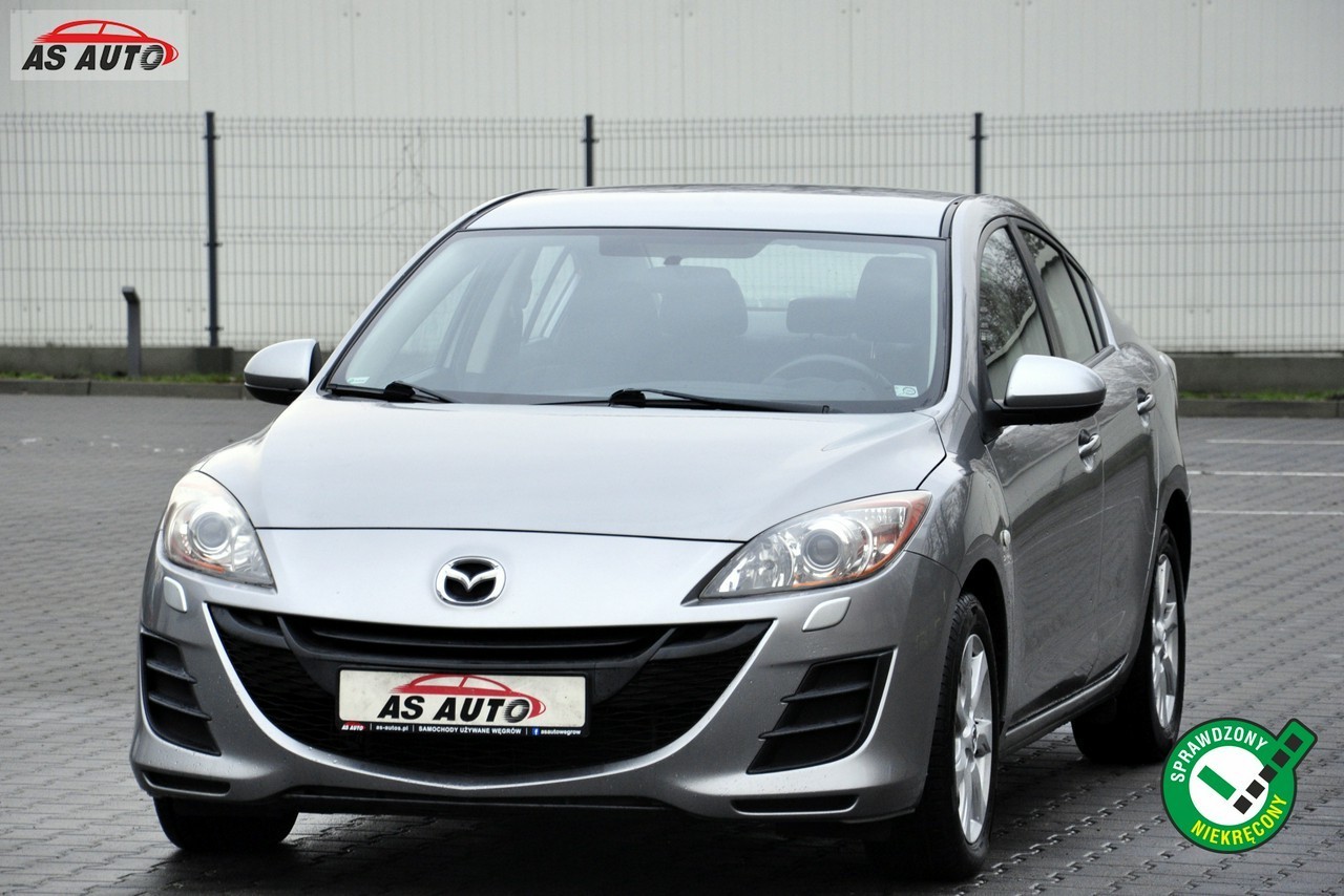 Mazda 3 II 1,6i 105KM Active+/Serwis/Alufelgi/Zadbany/Model2010/