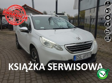 Peugeot 2008 1.6 VTi 120KM Navi Klimatronic Książka Serwisowa Hak Biała PERŁA-1