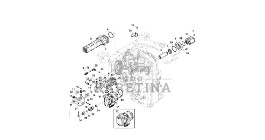 John Deere 9470RX - Pompa RE586666 (Układ hydrauliczny)