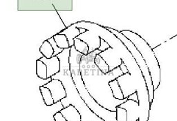 John Deere 8120 8220 8320 Obudowa Łożyska Mechanizmu Różnicowego R111410