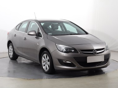 Opel Astra J , Salon Polska, GAZ, Skóra, Klimatronic, Tempomat, Parktronic-1