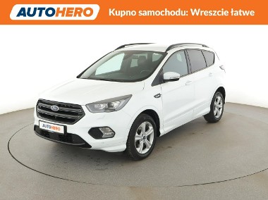 Ford Kuga II skóra/alcantara bi-xenon navi grzane fotele klima auto grzana kierow-1