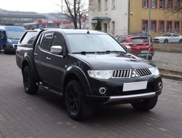 Mitsubishi L 200 IV , Salon Polska, Serwis ASO, 168 KM, Automat, Skóra, Klima,