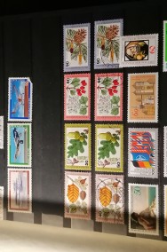 Klaser znaczki różne motywy. Oprawa Eco skóra zbierane 50-60lat. Kraj Niemcy-2