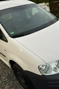 Volkswagen Caddy SDI, niski przebieg, skrzydełka, hak, ABS, ESP, z Niemiec-2