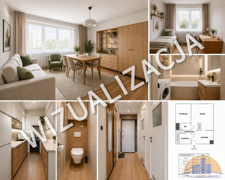 Mieszkanie na sprzedaż, 33 m², 2 pokoje Będzin