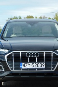 Audi Q5 III z Gwarancją Kamera VIRTUAL Zegary Skóra Beżowa-2