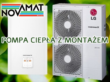 Ogrzewanie domu w nowoczesny sposób - pompą ciepła LG 16 kW i montażem-1