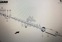 Ślimak powrotu Claas Mega 370-340 Nr kat. 000 678 297 2 Nr kat. 000 678 297 2