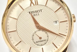 TISSOT Tradition AUTOMATIC T063428A Zegarek męski ZŁOTA koperta jak NOWY