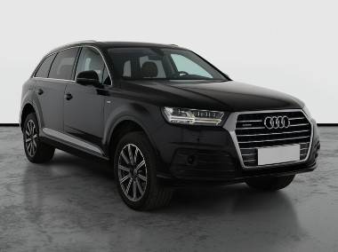 Audi Q7 II , Salon Polska, Serwis ASO, 272 KM, Automat, Skóra, Navi,-1