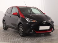 Toyota Aygo , Salon Polska, Serwis ASO, Skóra, Klima, Tempomat