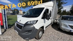 Peugeot Boxer DOKA!!!-Brygadówka-Salon PL-z Plandeką-Pneumatyczne zawieszenie