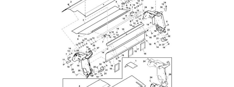 John Deere 960 - Rama DC214452 (System owijania)-1