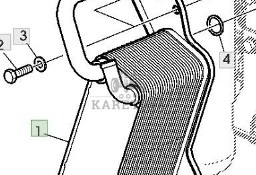 John Deere 6068HLA73 6820 6920 6920S Chłodnica Oleju CZĘŚCI AL171602
