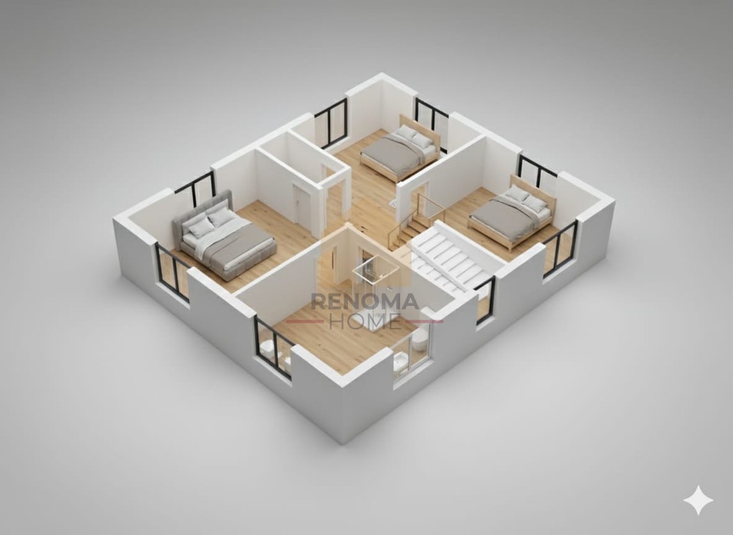 Bezpieczna przystań dla Twojej rodziny-dom 111 m² - Widok 3
